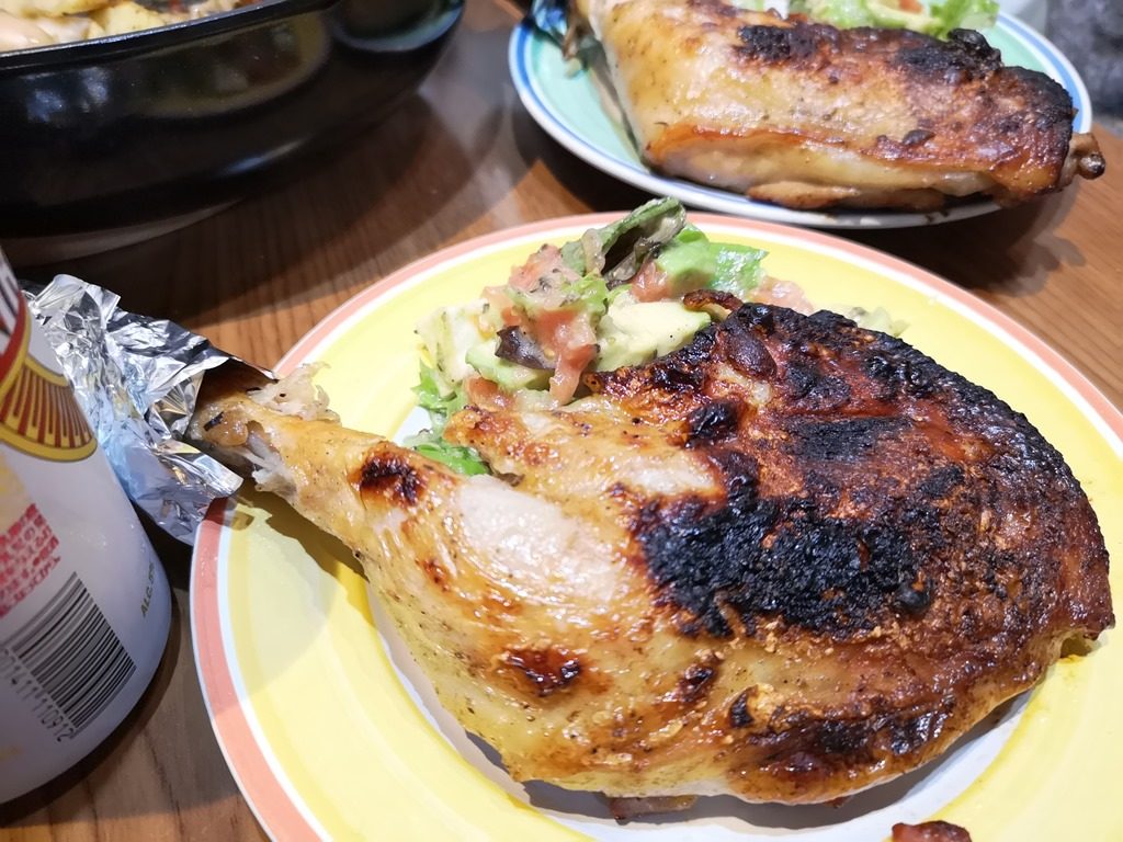 2020年チキンのグリル