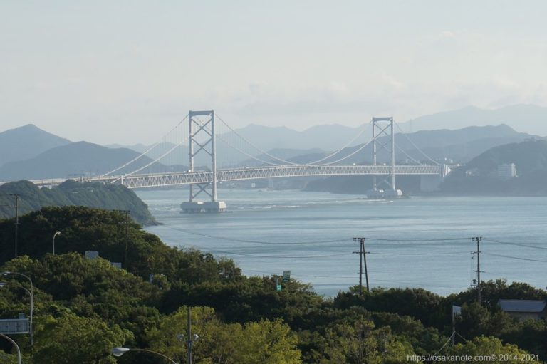 淡路島のサービスエリアに訪れた時に撮った橋の写真など…