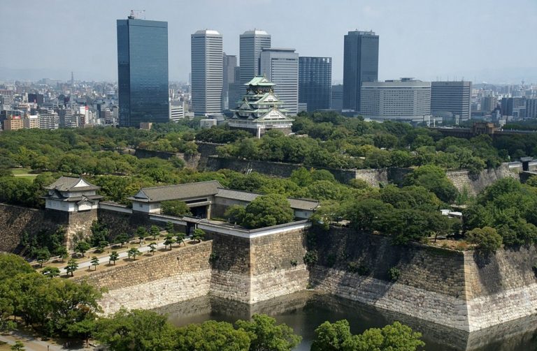 大阪城公園(その3)大手口桝形ほぼ貸し切り状態を愉しむ@2021緊急事態宣言下