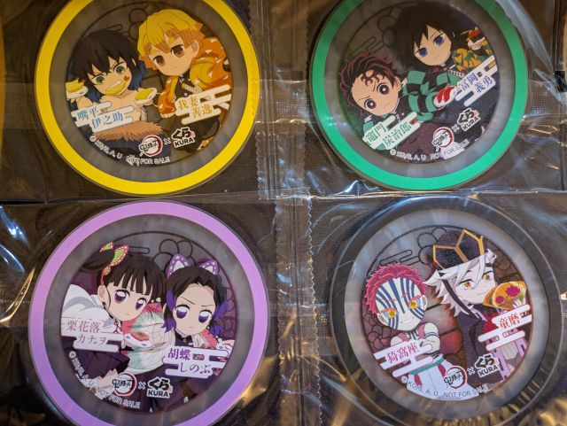 鬼滅グッズ欲しさにくら寿司に行ってまいりました♪
