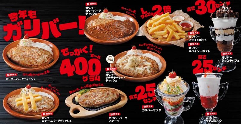 ガリバーバーグの広告