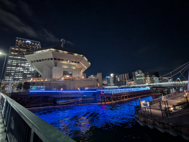 夜の難波・西エリア（湊町）をお散歩