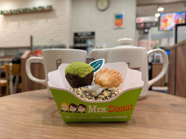 Mrs. Donut（ミセスドーナツ）いただきました♪